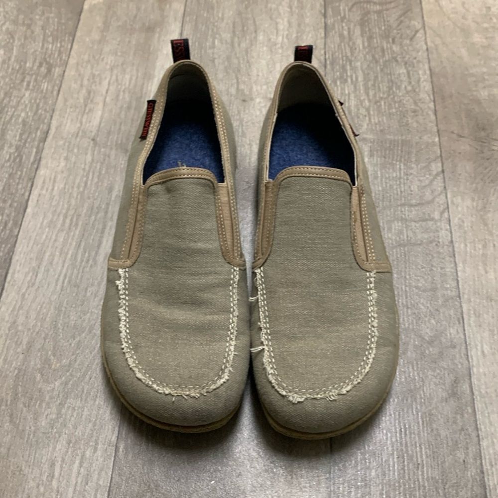 Mens‎ Giesswien Alpen Moccasin Canvas Slip On Shoes